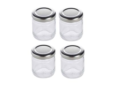 Confituurbokaal 50ml S4dekselzilver D4.2 Cm