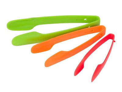 Serveertangen Set3 25.5x3.9x2.5 - 22.4x3 .3x2.2 19x2.3x2.3cm Pp -