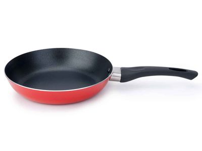 Braadpan Rood Non-stick Inductie D20cm 