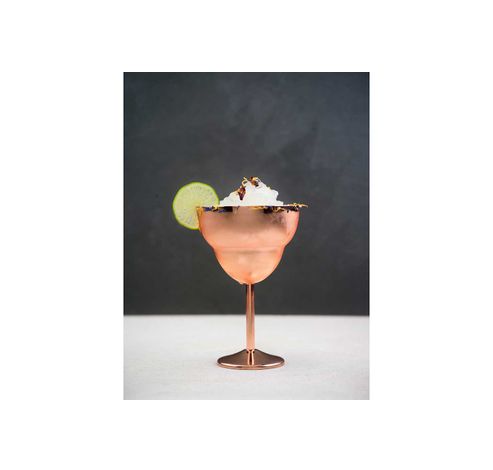 Copper Margaritaglas 50cl D11,5xh18cm Copper Outside - Mat Inox Inside  Cosy & Trendy