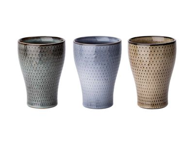 Toluca Amber Beker D8,4xh12cm 34cl Zonder Oor