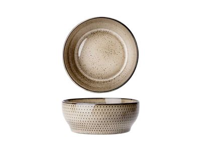 Toluca Amber Schaal D15,8xh6,3cm 