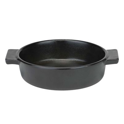 Madison Black Ovenschotel D14,5xh4,3cm 40cl  Cosy & Trendy