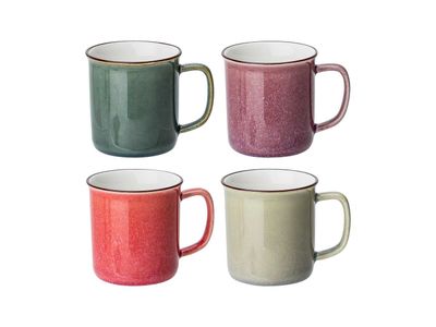 Sara Beker D6xh6,8cm 12cl 4 Ass Pink - Purple - Greige - Petrol