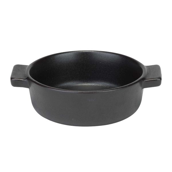 Madison Black Ovenschotel D12xh4,2cm 30cl 