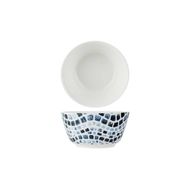 Mosaic Blue Kommetje D15xh7,6cm New Bone China 