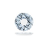 Mosaic Blue Ondertas D15cm New Bone China 