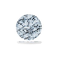 Mosaic Blue Dessertbord D19cm New Bone China 