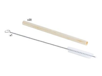 Eco Rietjes S20+1 Borstel D0.8xh25 Bambo E Bruin