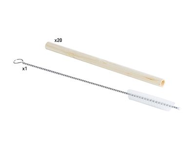 Eco Rietjes S20+1 Borstel D0.8xh15 Bambo E Bruin