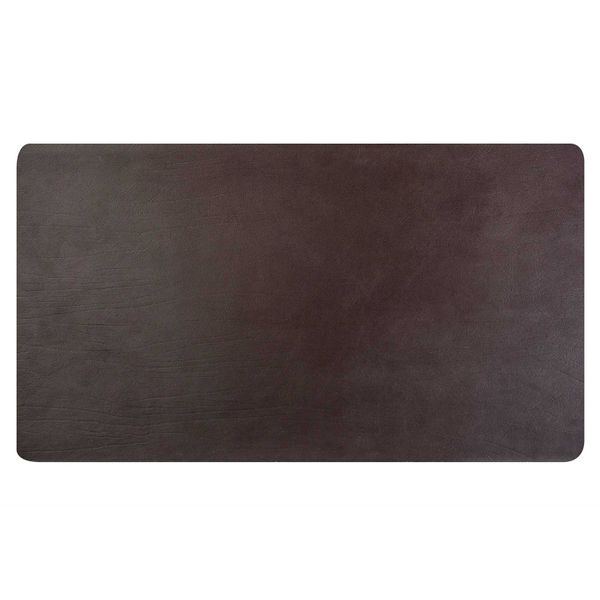 Placemat Leder Recycle Bruin Dz 43x30cm Rechthoek 