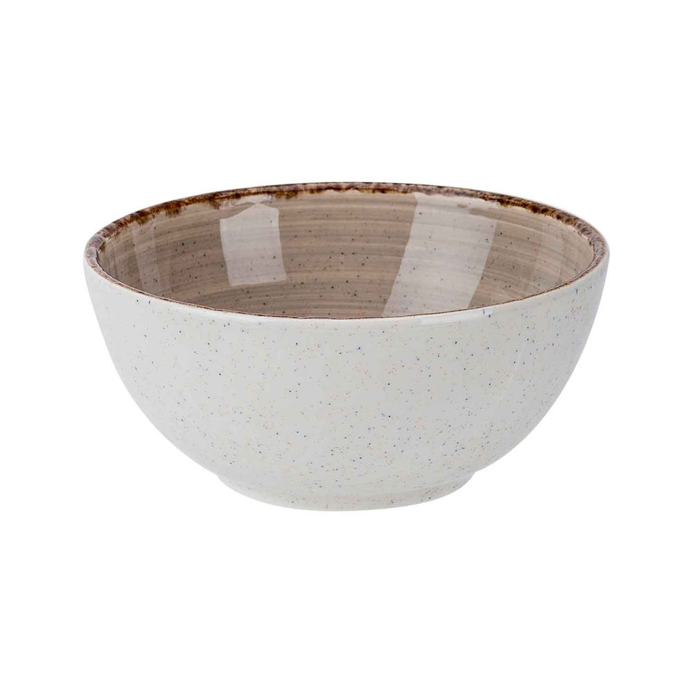 Cosy & Trendy Serveerkommen Granite Taupe Bowl D14,5xh6,5cm