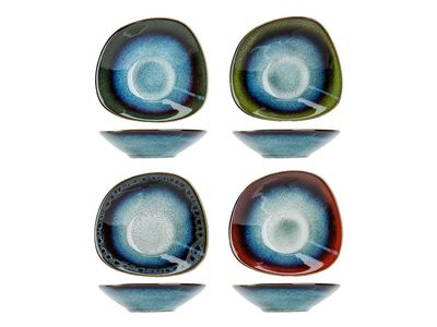 Jamiro Mix Schaaltje 18x16xh4,5cm 4 Ass Driehoekig