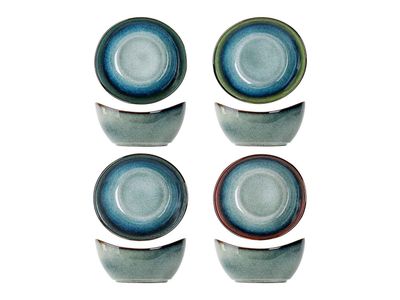 Jamiro Mix Bowl 16x14xh7,5cm 4 Ass 