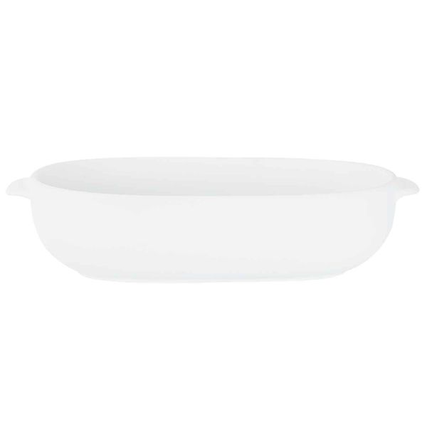 Cosy & Trendy Tasty White Ovenschotel 18,5x11,5xh5cm Ovaal