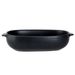 Cosy & Trendy Tasty Black Ovenschotel 18,5x11,5xh5cm Ovaal 55cl