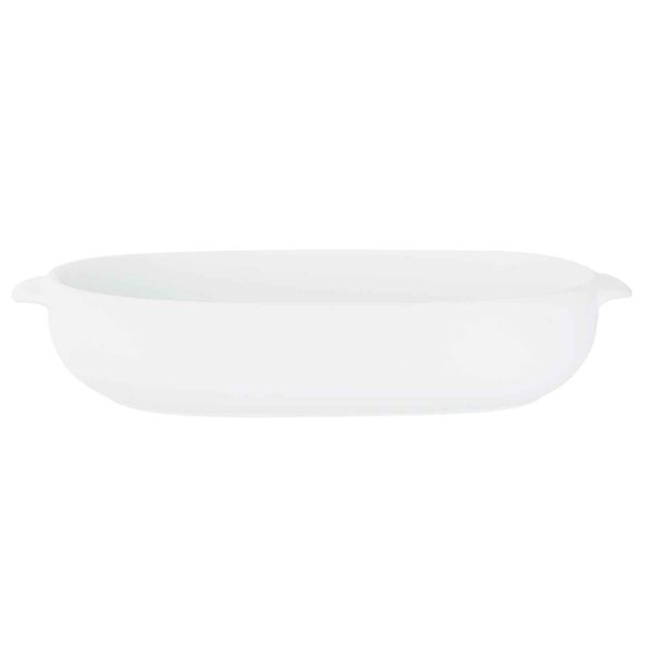 Cosy & Trendy Tasty White Ovenschotel 24x15,4xh5,3cm Ovaal