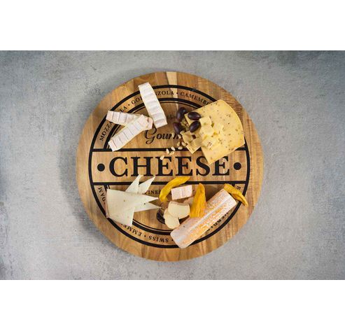 Planche Fromage Cheese D35xh1,8cm Rond A Cacia  Cosy & Trendy