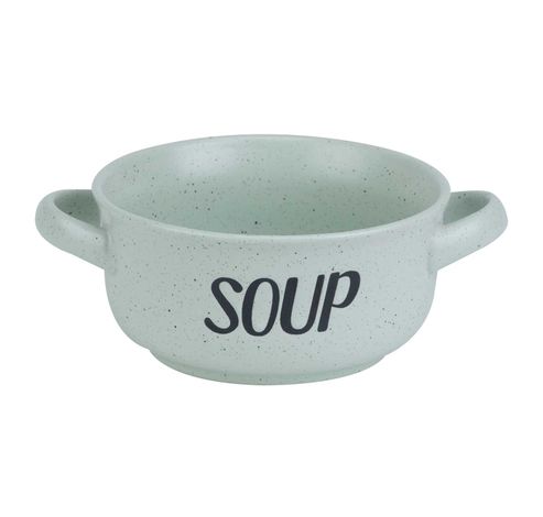 Soup Green Soepkommetje 'soup' D13,5cm H6.5cm - 47cl  Cosy & Trendy