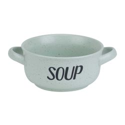 Cosy & Trendy Soup Green Soepkommetje 'soup' D13,5cm H6.5cm - 47cl