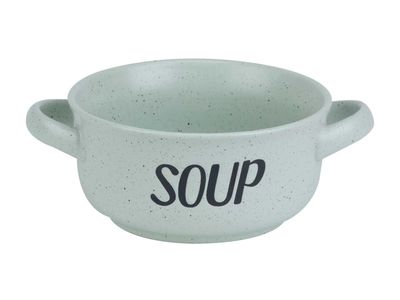 Soup Green Soepkommetje 'soup' D13,5cm H6.5cm - 47cl
