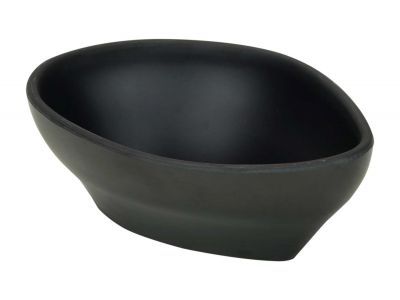 Blackstone Unbreakable Schaal 14,6x10,4 H6cm Zwart Organisch Melamine