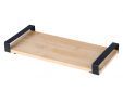 Dienblad Bamboe Met Metaal Handvat 32x15xh4cm