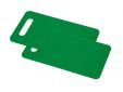 Fresco Snijplank Set2 Groen 25x14xh,6cm  Rechthoek Met Sapgeul Pp