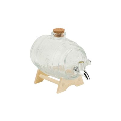 Dispenser 1l Houten Staander   Cosy & Trendy