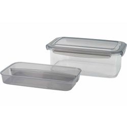 Cosy & Trendy Tritan Lunchbox Anthraciet 1,9l Plateau- Bestek 24x15.2x8.8cm 