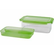 Tritan Lunchbox Vert 1,9l Plateau-couver Ts-24x15.2xh8.8cm 