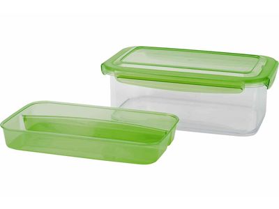 Tritan Lunchbox Vert 1,9l Plateau-couver Ts-24x15.2xh8.8cm