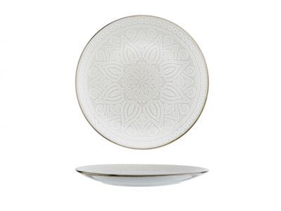 Murano Beige Plat Bord D27,5cm 