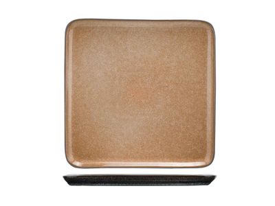 Lerida Desert Bord 25,5x25,5cm Vierkant