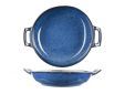 Narwal Blue Schaal D17,8-22.5xh4,1-4.6cm Met 2 Grepen