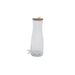 Cosy & Trendy Sapdispenser Glas Houten Deksel H 42 Cm- Inhoud  4.7 L