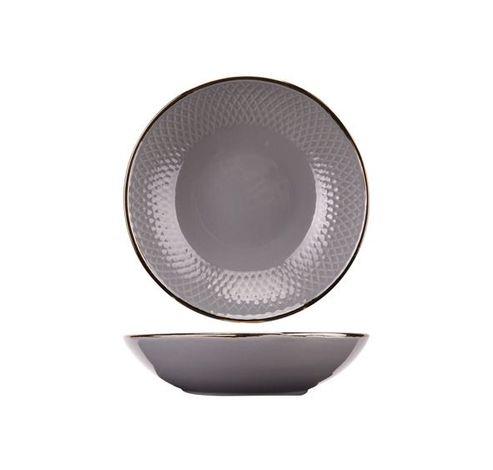 Ravenna Grey Assiette Creuse D20,5xh5cm   Cosy & Trendy