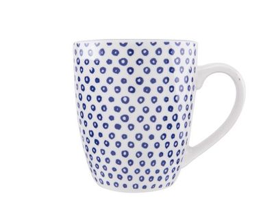 Tondo Blue Beker D8,8xh10,3cm 30cl