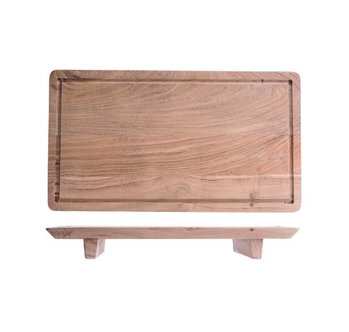 Planche A Servir Avec Rainire45x25xh5cm Acacia  Cosy & Trendy