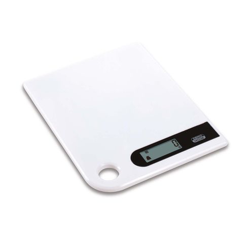 Balance Cuisine Electr. Blanc 5kg-1g 1x3v Lithium Incl 20x16x1.3cm  Cosy & Trendy