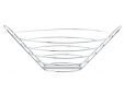 Fruitmand 33x27xh12cm Rond Chrome
