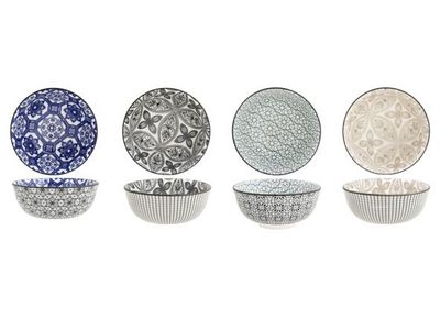 Teramo Bowl D12xh5,7cm Rond 4 Ass 