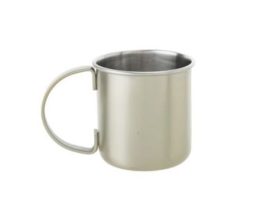 Brushed Pearl Beker D9xh9cm 