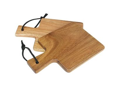 Bamboe Mini Serveerplank Set2 10x14xh1cm 