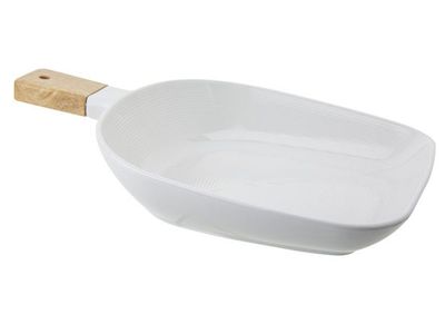 Mito Aperoschaal 31x22xh6cm Met  Houten Greep