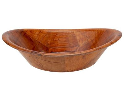 Betula Bowl 22,5x17,5xh5cm Ovaal Berk 