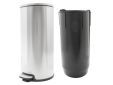 Wasty Pedaalemmer Rvs 20l D25xh52cm Rond 