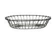 Viggo Fruitmand Zwart 28x20xh6cm Ovaal M Etaal