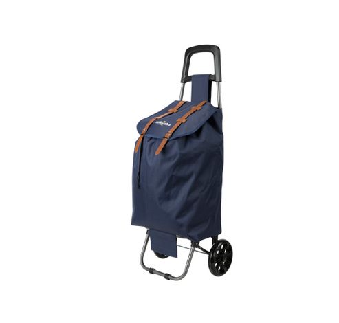 Smart Blauw Shopping Trolley 40lmax 25kg Painted Steel-polyester Bag  Cosy & Trendy