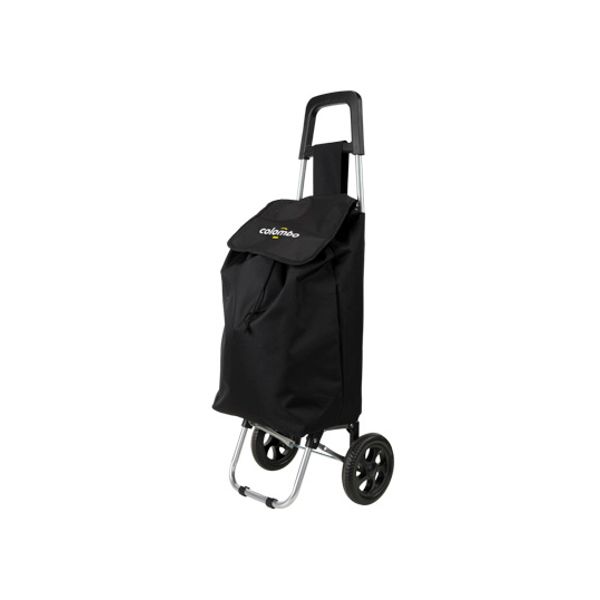 Cosy & Trendy Rolly Zwart Shopping Trolley 40l Max 25kg  Polyester Bag Painted Steel